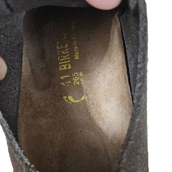 Birkenstock suede leather Oxford shoes - Picture 5 of 8